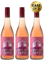 3 Bottles With Love From The Cape Rose 75Cl Promo