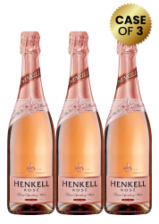3 Bottles Henkell Rose Sparkling Dry-Sec 75Cl Promo