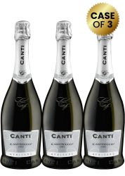 3 Bottles Canti Cantisecco Vino Spumante Dry 75Cl Promo