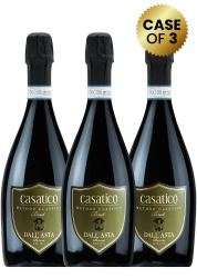 3 Bottles Dall Asta Casatico Colli Di Parma Pinot Bianco Spumante Brut 75Cl Promo