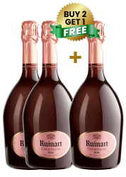 Ruinart Rose 75 Cl (Buy 2 Get 1 Free)