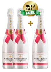 Moet & Chandon Ice Imperial Rose 75Cl (Buy 2 Get 1 Free)