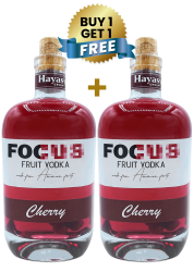 FOCUS Fruit Vodka Cherry 70Cl (Buy 1 Get 1 Free)
