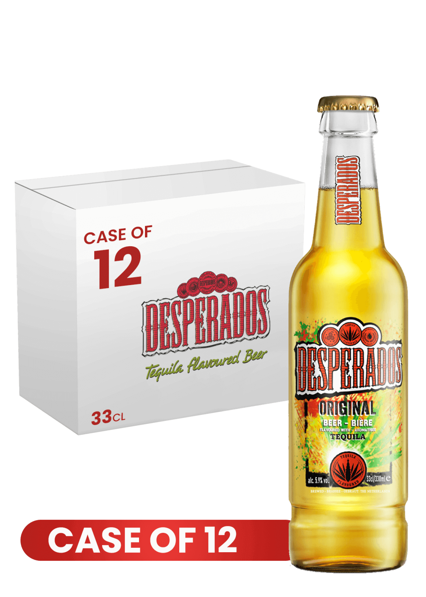 Desperados beer 33cl x 12 bottles - Online Offers UAE