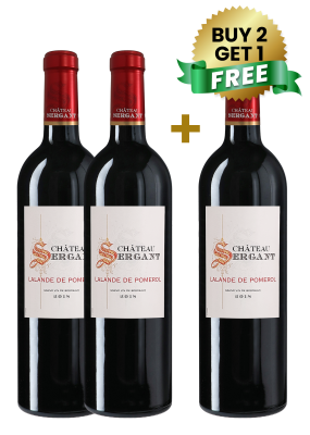 Chateau Sergant Lalande De Pomerol 75Cl (Buy 2 Get 1 Free)