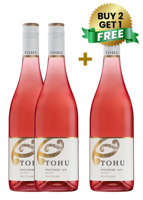 Tohu Nelson Pinot Rose 75Cl (Buy 2 Get 1 Free)