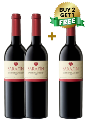 Sarafin Cabernet Sauvignon 75cl (Buy 2 Get 1 Free)