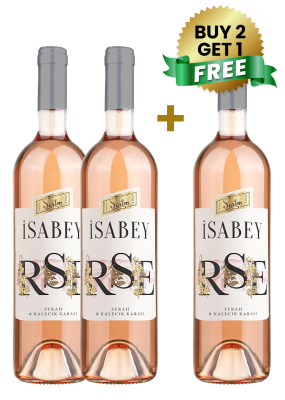 Sevilen Isabey Rse Syrah & Kalecik Karasi Rose 75cl (Buy 2 Get 1 Free)