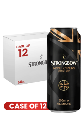 Strongbow Cider Can 50 Cl. X 12 Case