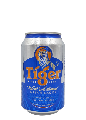 Tiger Beer Can 33 CL X 12 Case