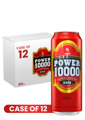 Power 10000 Strong Beer Can 50Cl X 12 Case