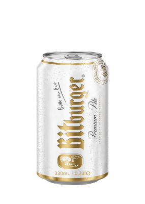 Bitburger Premium Beer Can 33 CL X 24 Promo