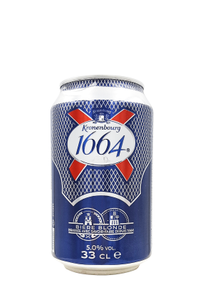 Kronenbourg 1664 Can 33 CL X 12 Case