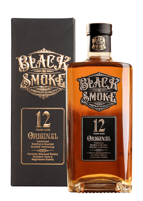 Black Smoke 12YO Whiskey 1L