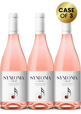3 Bottles Synfonia Colheita Doc Beira Interior Vinho Rose 75 CL Promo