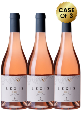 3 Bottles Lexis Gris - Moschofilero Rose 75Cl Promo