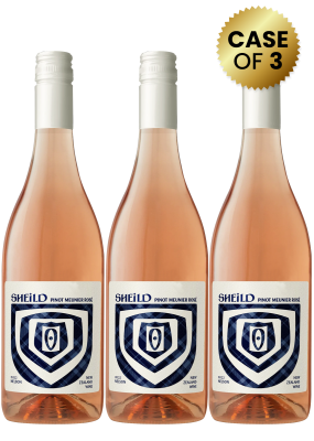 3 Bottles Sheild Pinot Meunier Rose 75Cl Promo