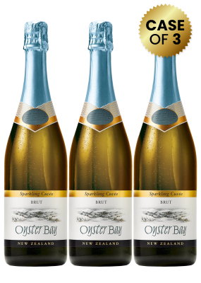 3 Bottles Oyster Bay Sparkling Cuvee Brut Promo