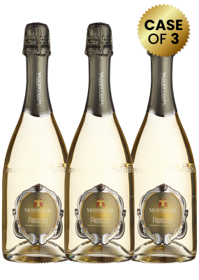 3 Bottles Montresor Prosecco Dop Extra Dry 75Cl Promo