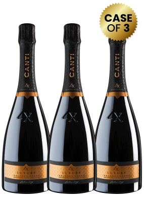 3 Bottles Canti LX Luxury Valdobbiadene Prosecco Superiore Docg Extra Dry 75Cl Promo
