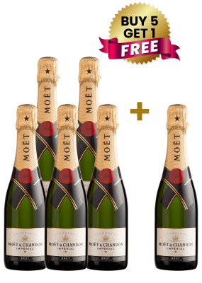 Moet & Chandon Imperial Brut 37.5cl (Buy 5 Get 1 Free)