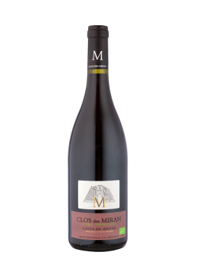 Clos Des Miran Cotes Du Rhone Red Bio 75Cl