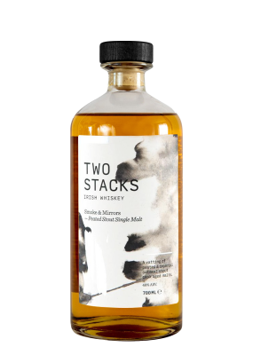 Two Stacks Irish Whiskey Smoke & Mirrors Peated Stout 70Cl PROMO