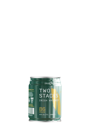 Two Stacks Blended Irish Whisky Dram In A Can 10CL PROMO