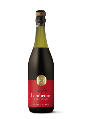 Signore Giuseppe Lambrusco Dell'emilia Rosso Amabile 75Cl