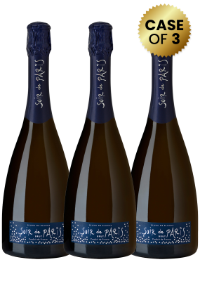 3 Bottles Soir De Paris Blanc De Blancs Brut 75 Cl Promo
