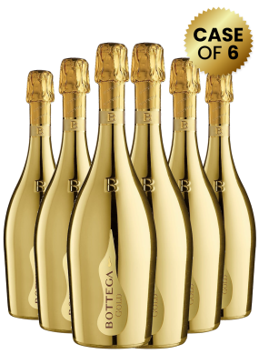 6 Bottles Bottega Gold Prosecco 75Cl Promo