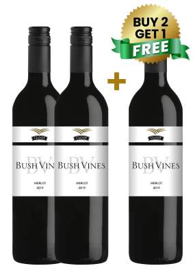 Cloof Bush Vines Merlot 75 Cl (Buy 2 Get 1 Free)