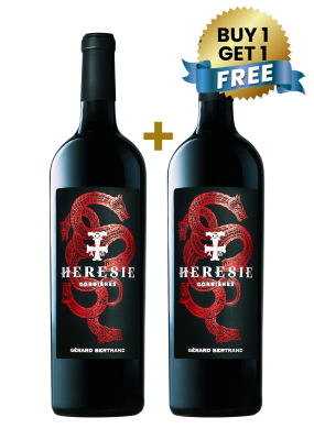 Gerard Bertrand Heresie Corbieres  75Cl (Buy 1 Get 1 Free)