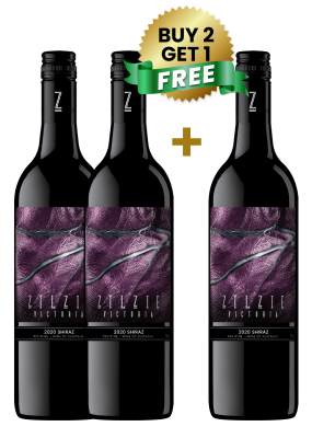 Zilzie Victoria Shiraz 75Cl (Buy 2 Get 1 Free)