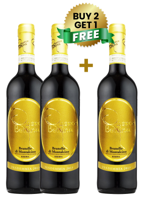 Querce Bettina Brunello Di Montalcino Docg Riserva 2013 75Cl (Buy 2 Get 1 Free)