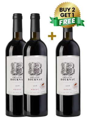 Chateau Bournac Medoc Cru Bourgeois 75Cl (Buy 2 Get 1 Free)