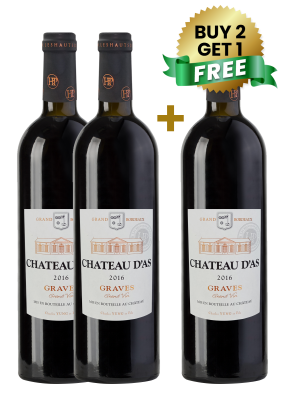 Chateau D As Graves Rouge 75Cl (Buy 2 Get 1 Free)