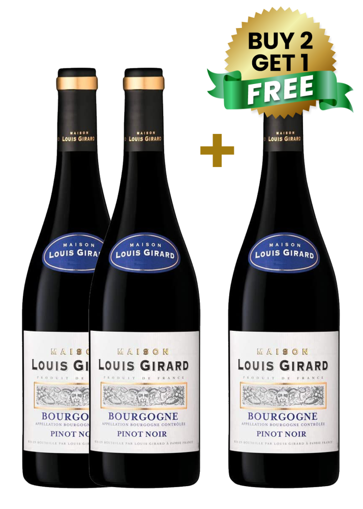 Maison Louis Girard Bourgogne Pinot Noir 75Cl (Buy 2 Get 1 Free)