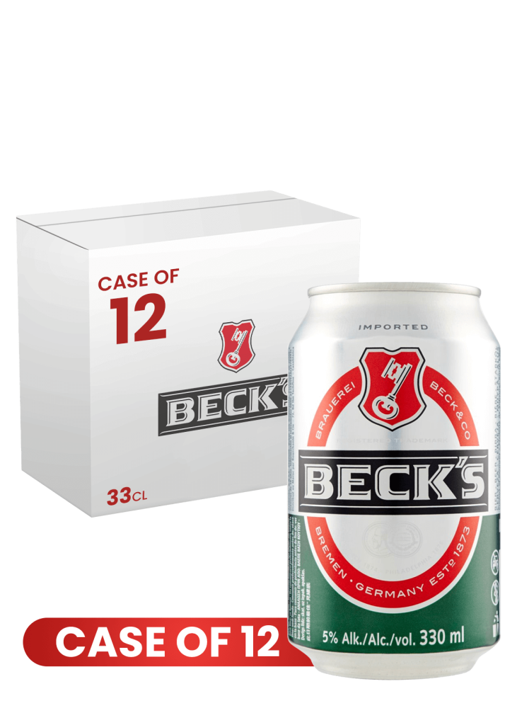 Beck's Can   33 CL X 12 Case