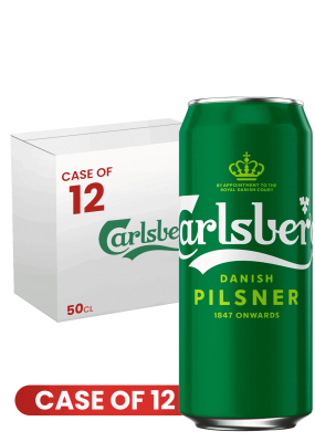 Carlsberg Can 50 CL X 12 Case