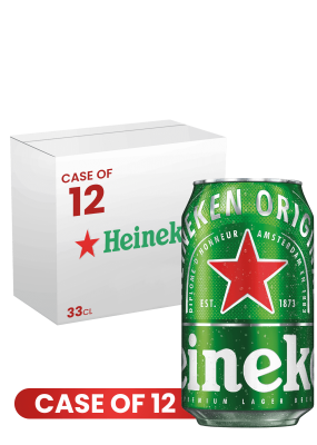 Heineken Can 33 CL X 12 Case