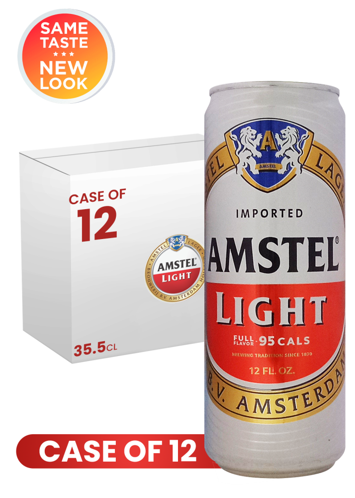 Amstel Light Can 35.5 CL X 12 Case