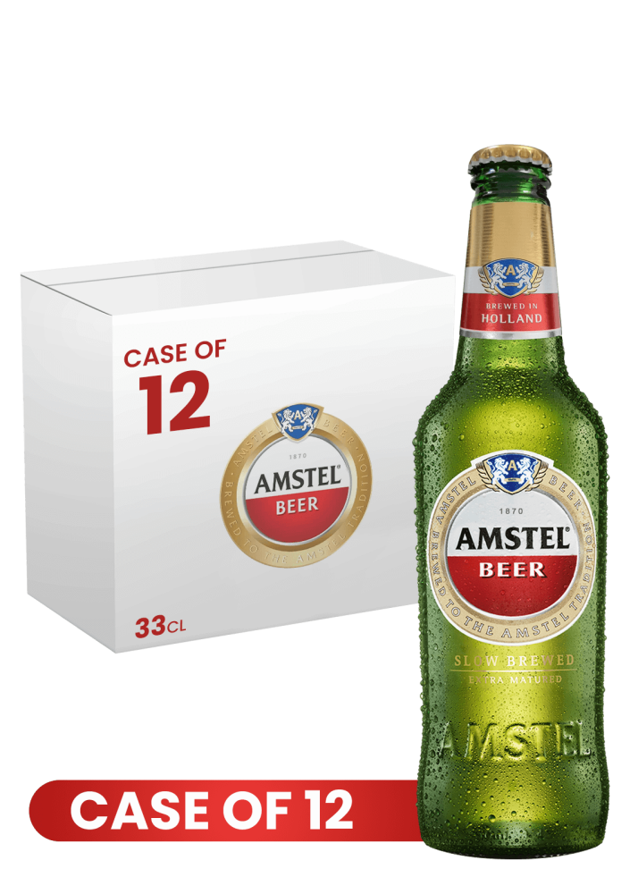 Amstel Regular Btl 33 CL X 12 Case
