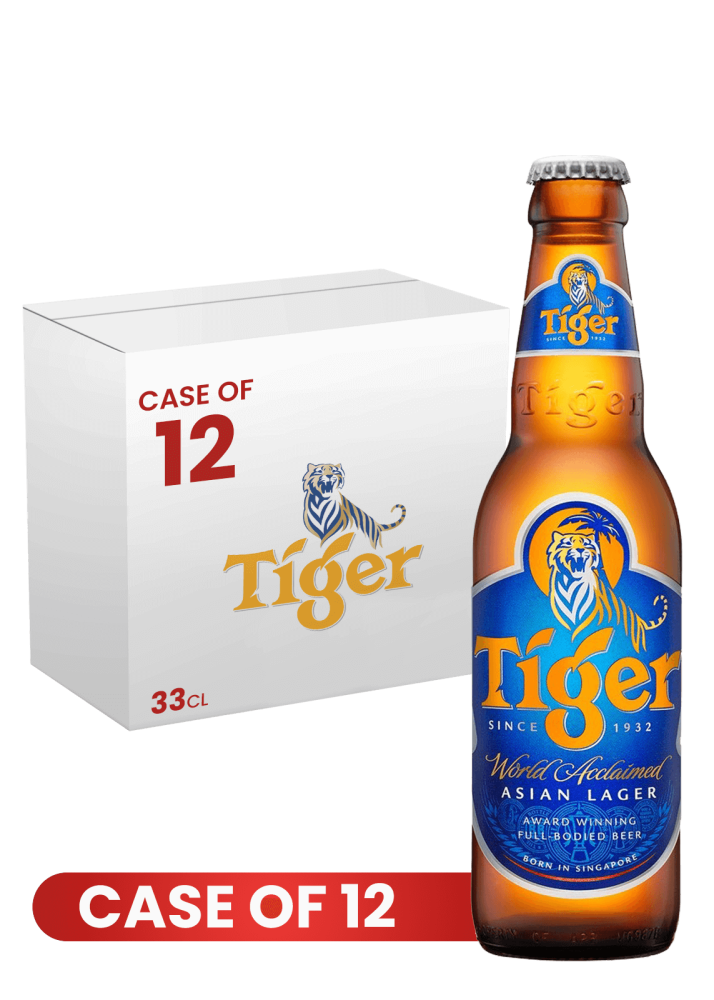 Tiger Beer Btl 33 CL X 12 Case