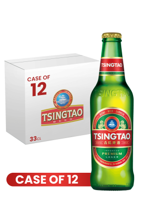 Tsingtao Beer Btl 33 CL X 12 Case