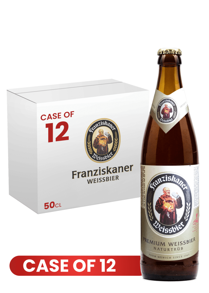 Franziskaner Weissbier Btl 50 CL X 12 Case
