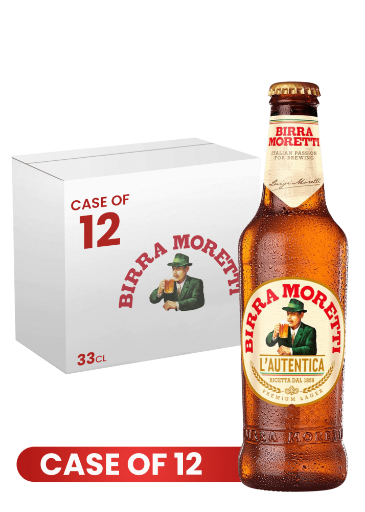 Birra Moretti Btl 33 CL X 12 Case