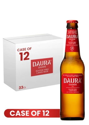 Estrella Damm Daura (Gluten Free) Btl 33 CL X 12 Case