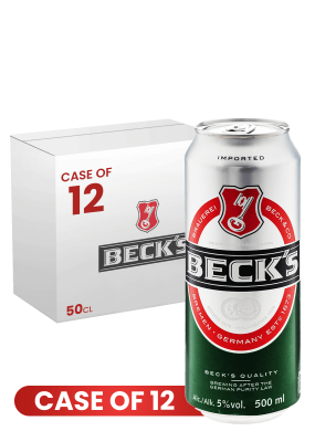 Beck's Can 50 Cl X 12 Case