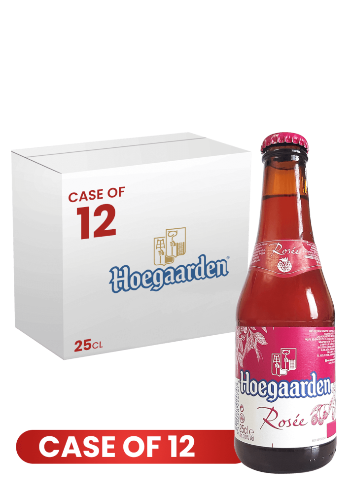 Hoegaarden Rosee Beer Btl 25Cl X 12 Case